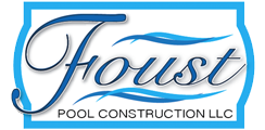 Foust swimming pool construction in Winston Salem, NC